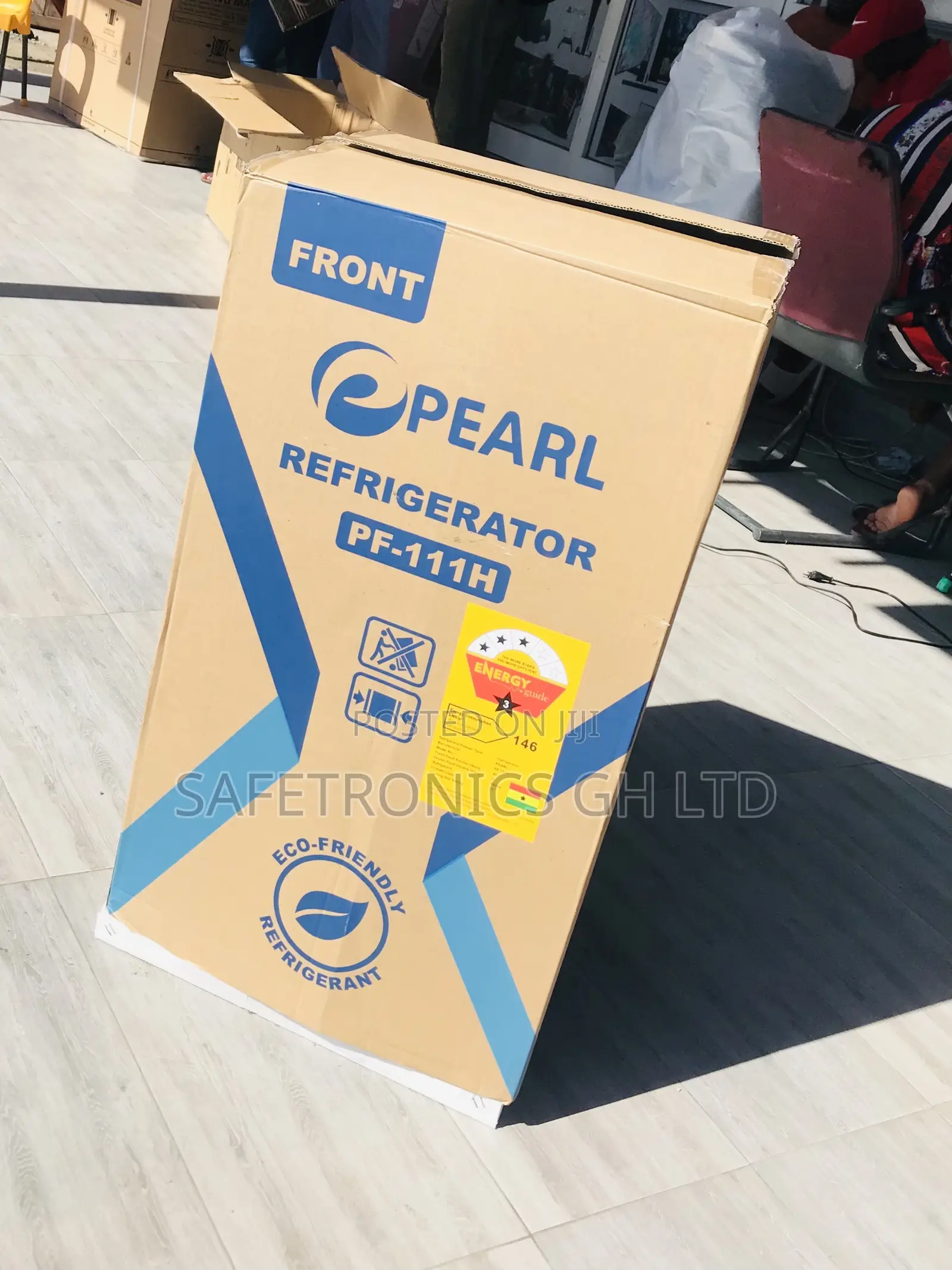 Eco Friendly PF-111H 1 Door Mini Topfreezer Pearl Fridge