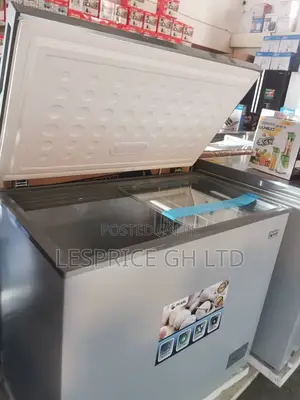 Pearl 200L Slide Glass Chest Freezer