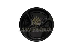 Shine 3-Section Microwavable Containers Round 1000cc(150pcs)