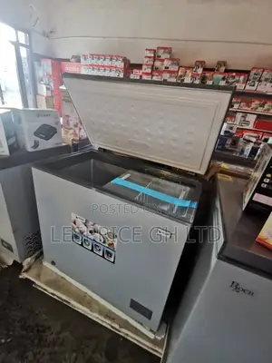 Pearl 200L Sliding Glass Chest Freezer