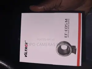 Viltrox EF-EOS M Lens Adaptor for Canon M50
