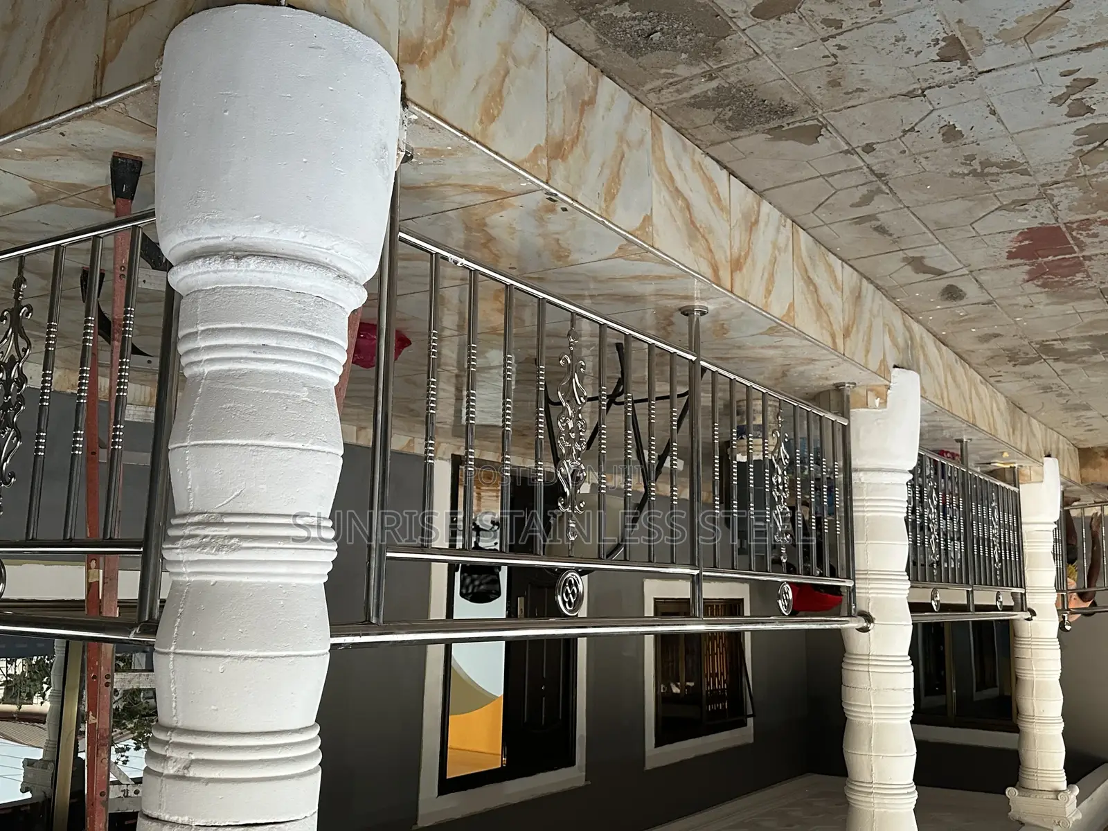 Stainless and Glass Balustrade Design