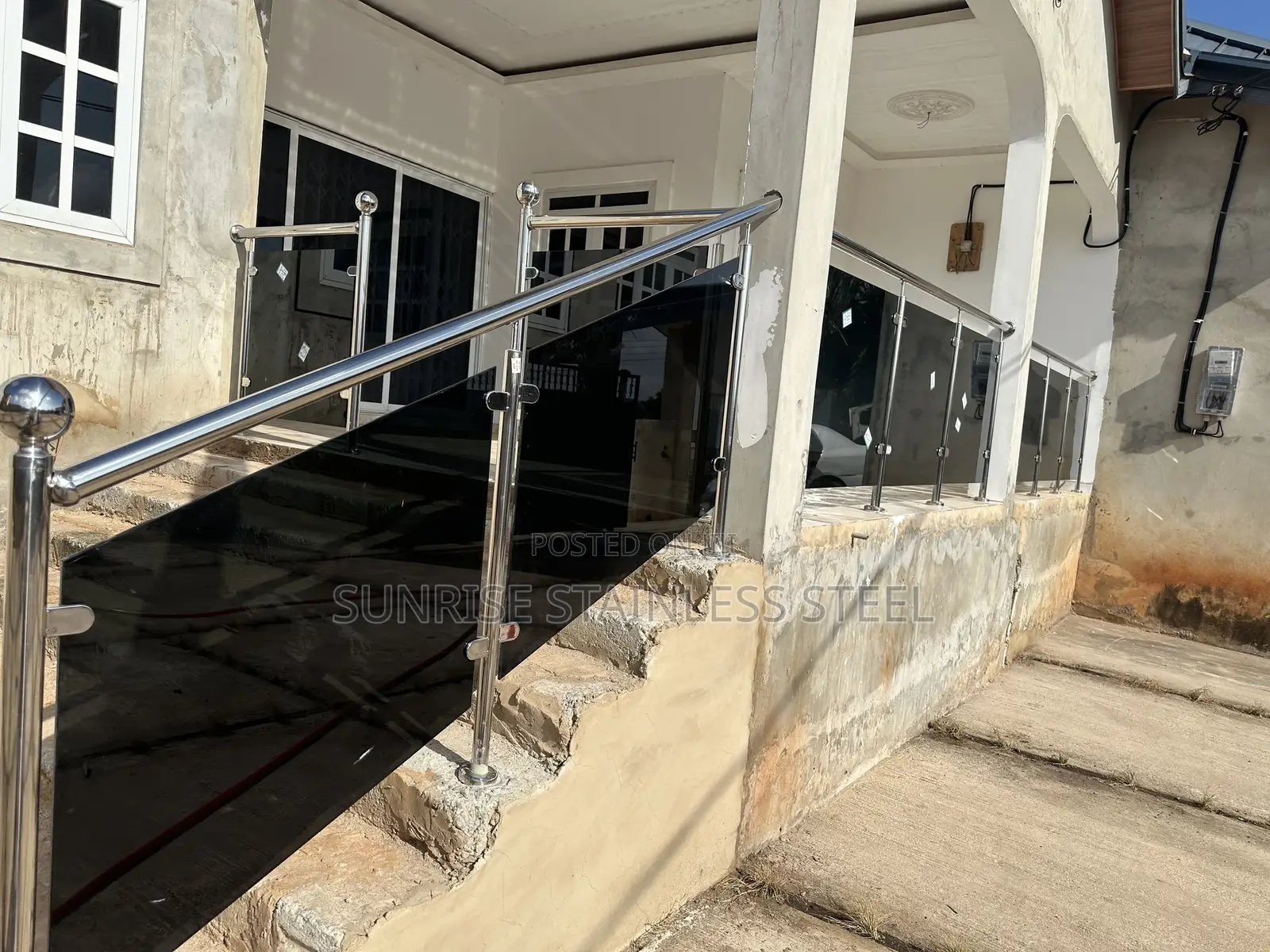Stainless and Glass Balustrade Design