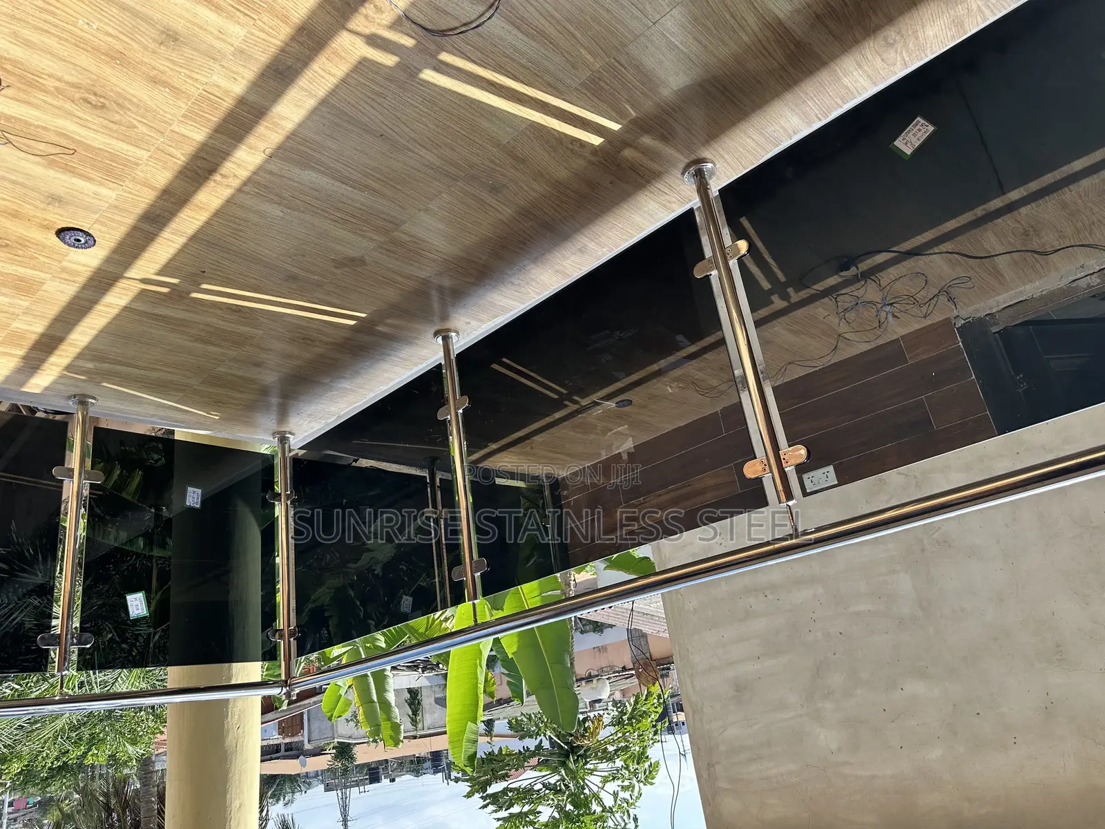Stainless and Glass Balustrade Design