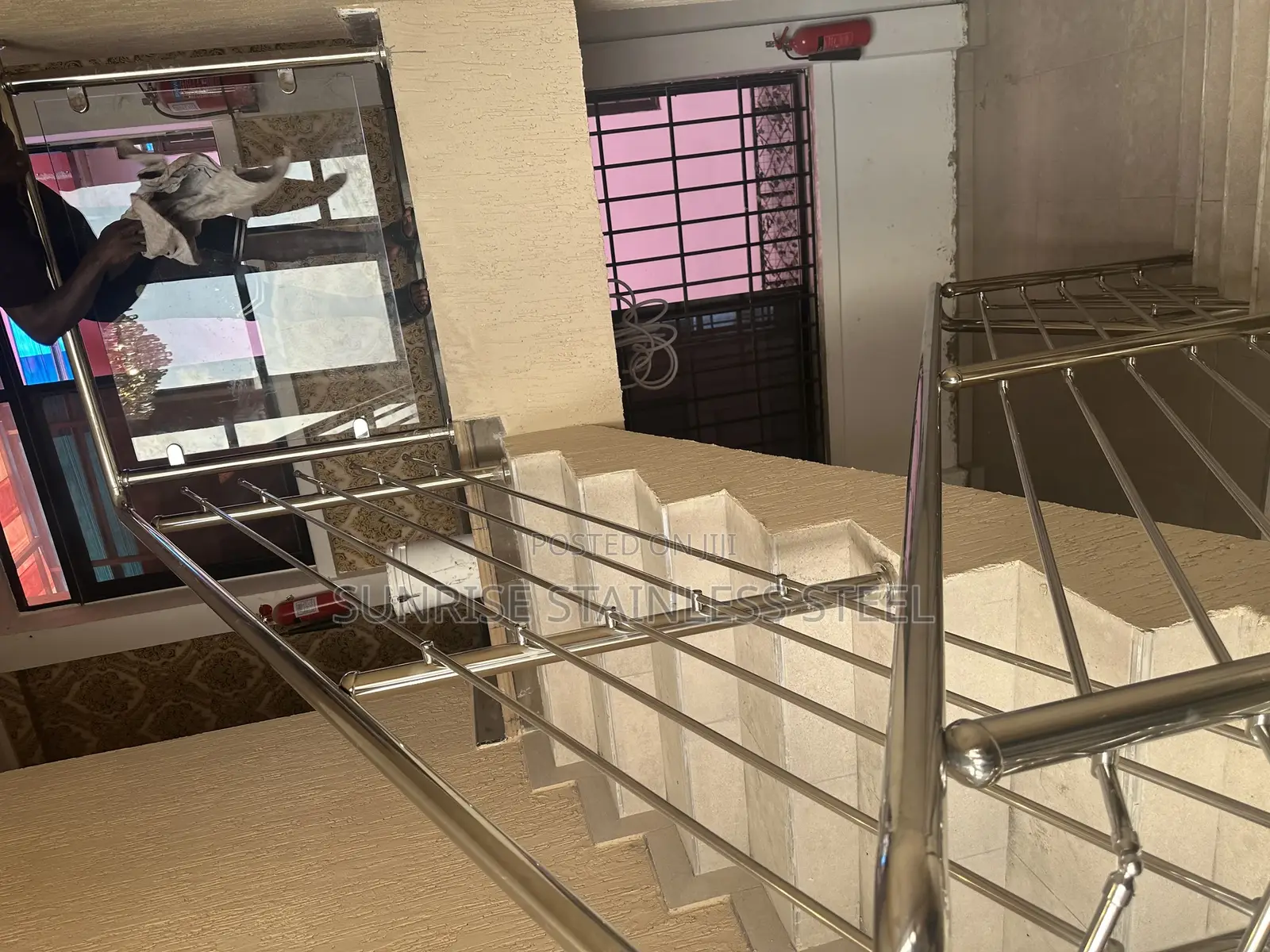 Stainless Steel and 10mm Glass Balustrade