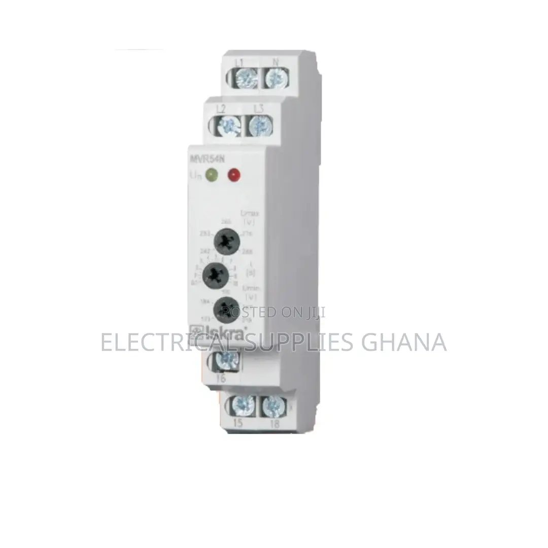 MVR 54N 400VAC, Voltage Monitoring Relay, 3 Phase 4 Wire
