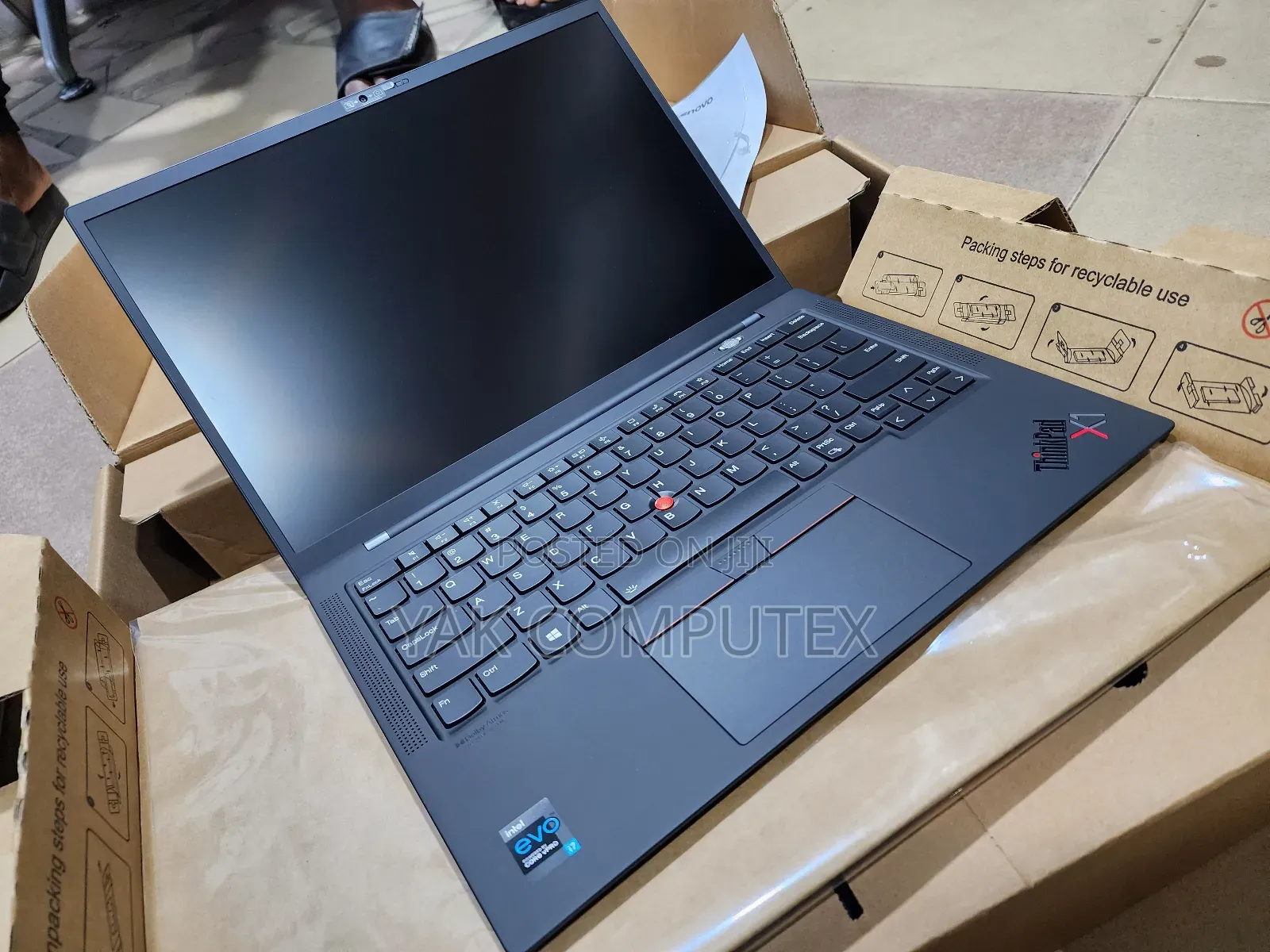 New Laptop Lenovo ThinkPad X1 Carbon 16GB Intel Core I7 SSD 512GB
