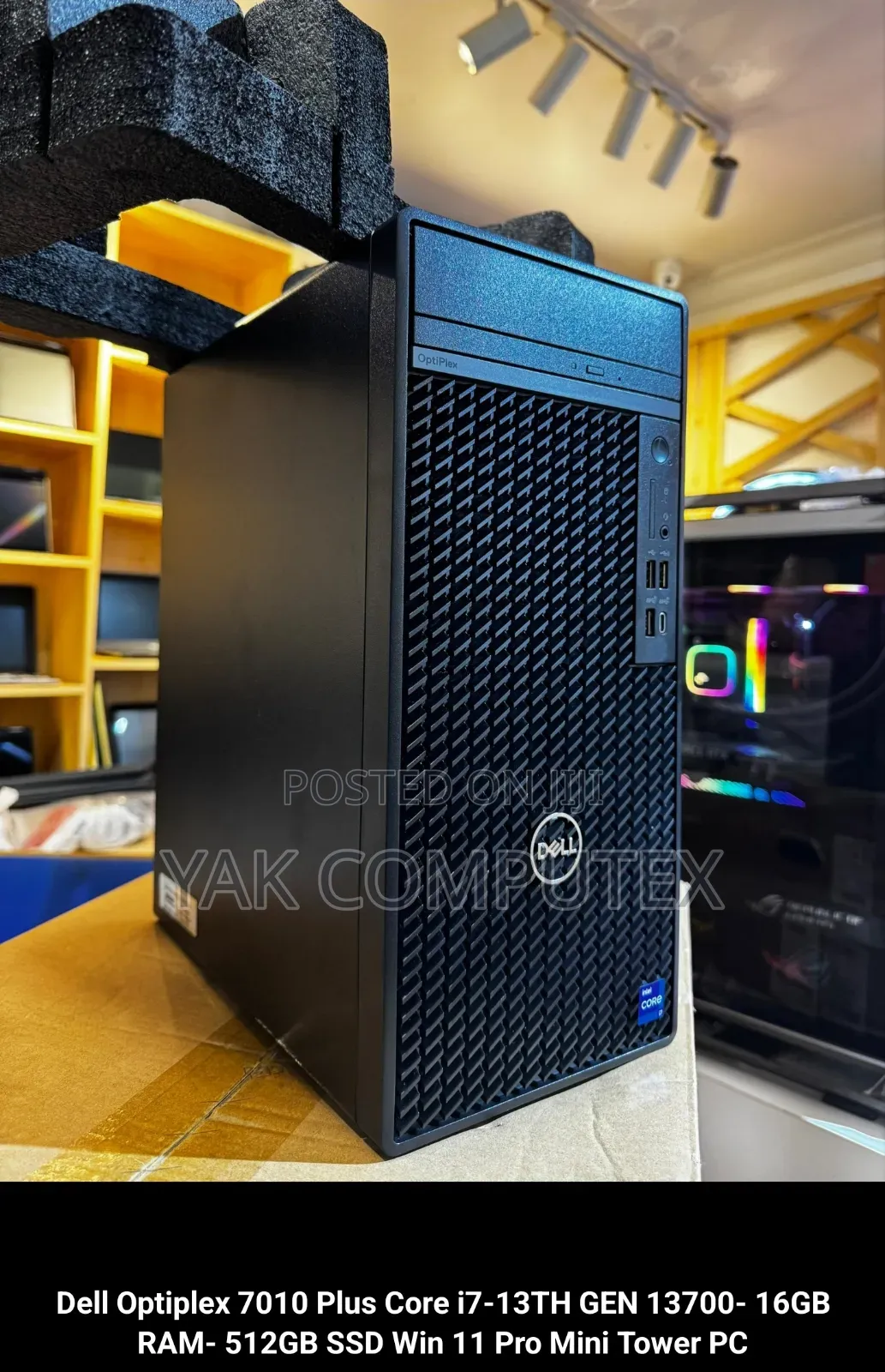 Desktop Computer Dell OptiPlex 7010 32GB Intel Core i7 SSD 512GB
