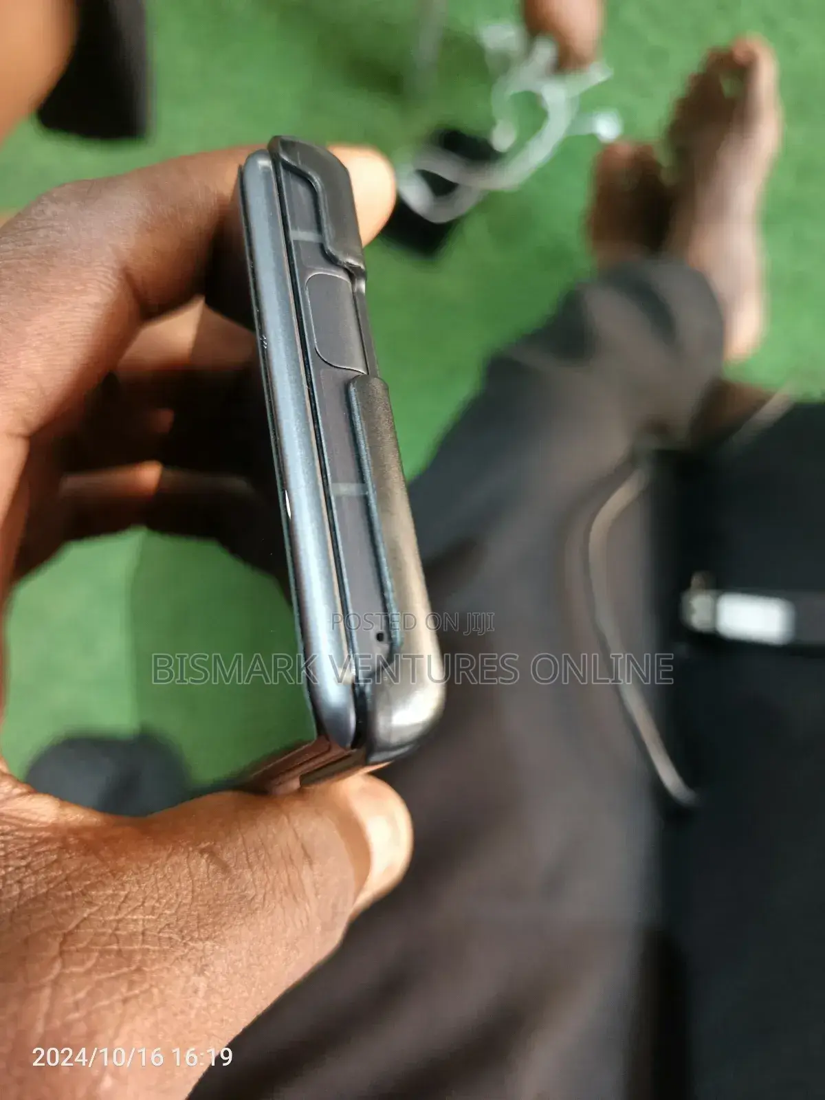 Case for Lg Wing 5g, Leather Black Case
