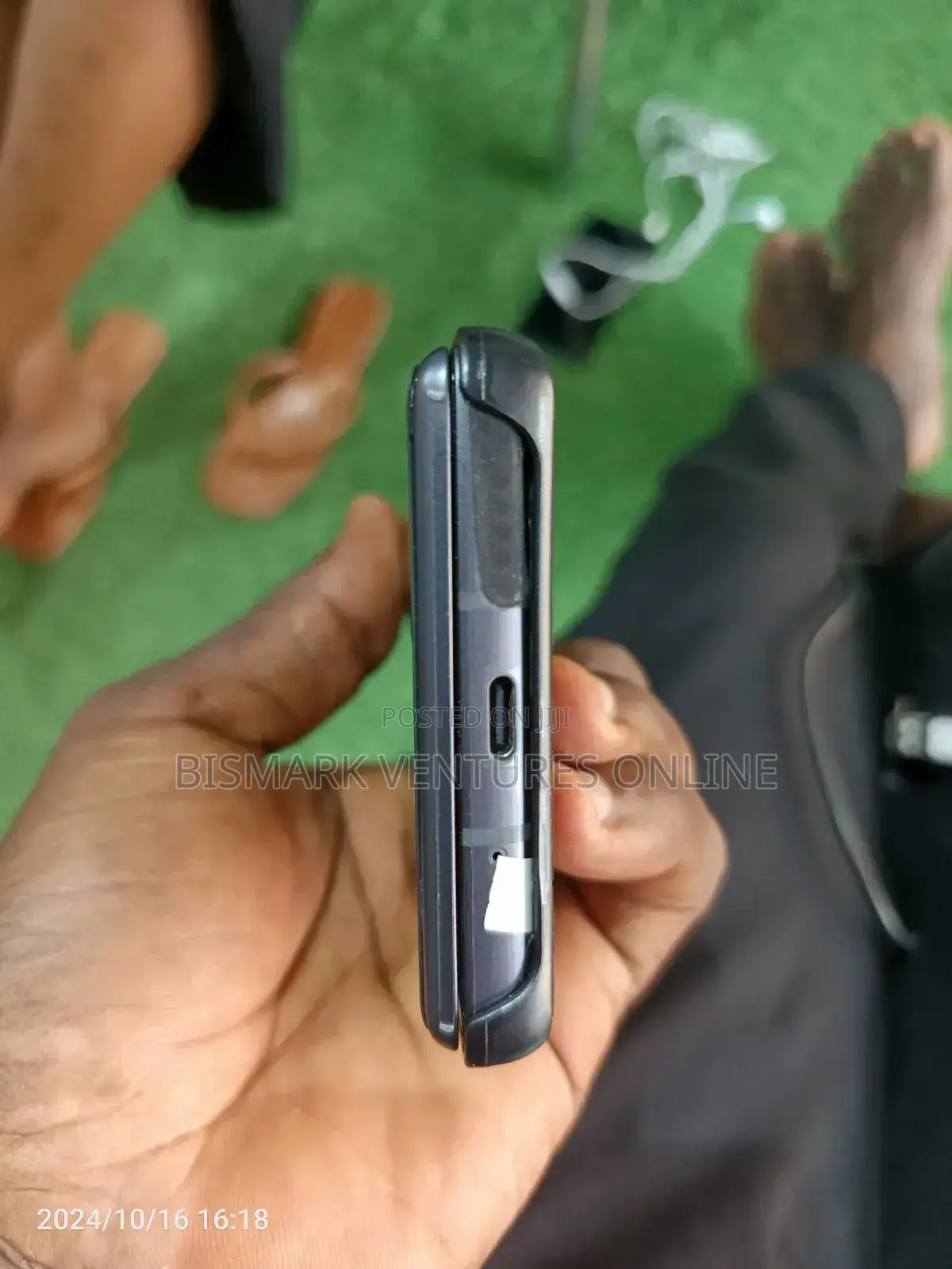 Case for Lg Wing 5g, Leather Black Case