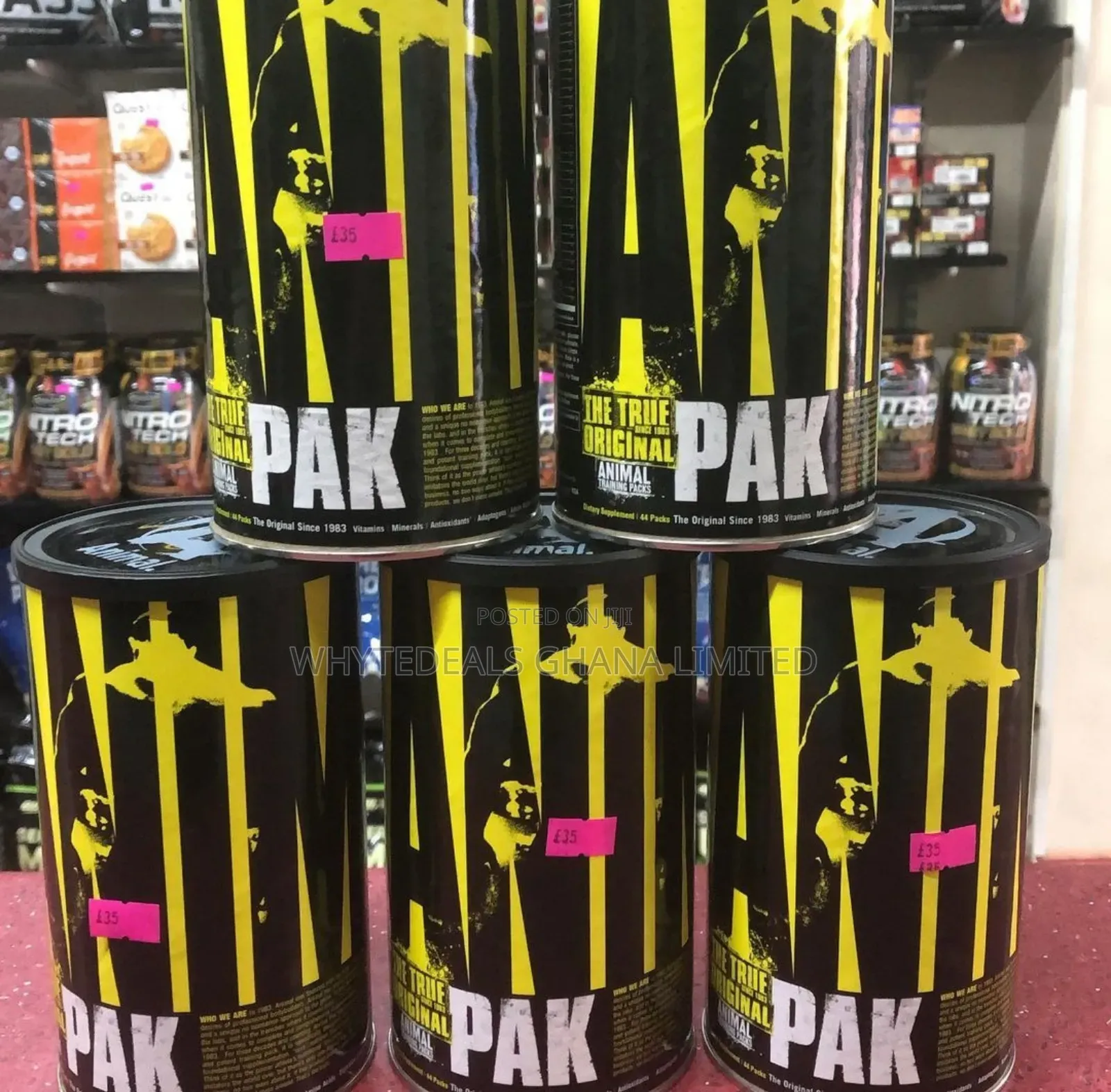 Universal Nutrition Animal Pak Multivitamin|Immune Boost|44p