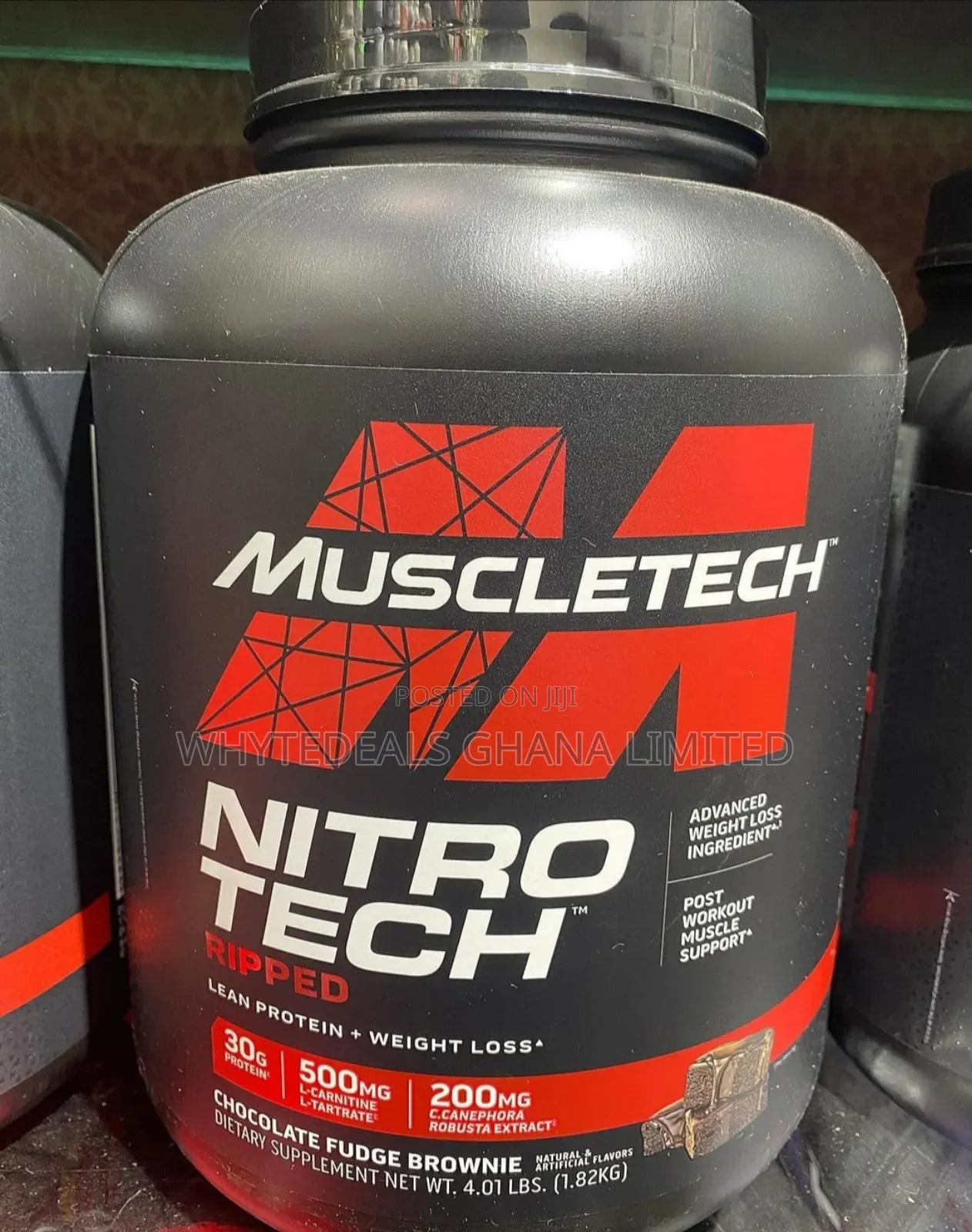 Muscletech Nitro-tech Ripped Lean Whey Protein Muscle 4lbs