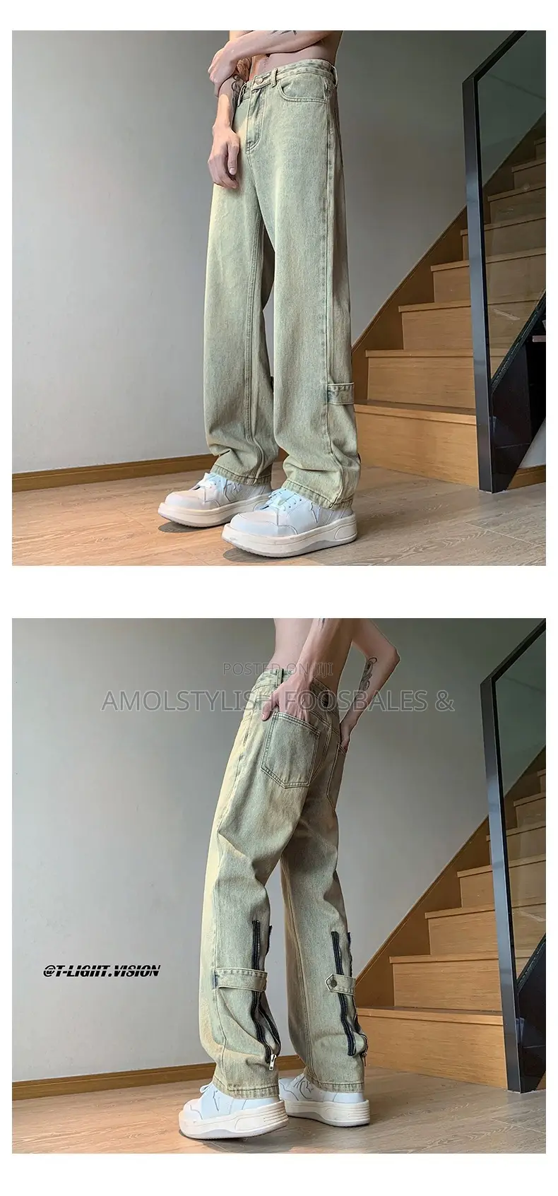 Men New Jeans Baggy/Bohla
