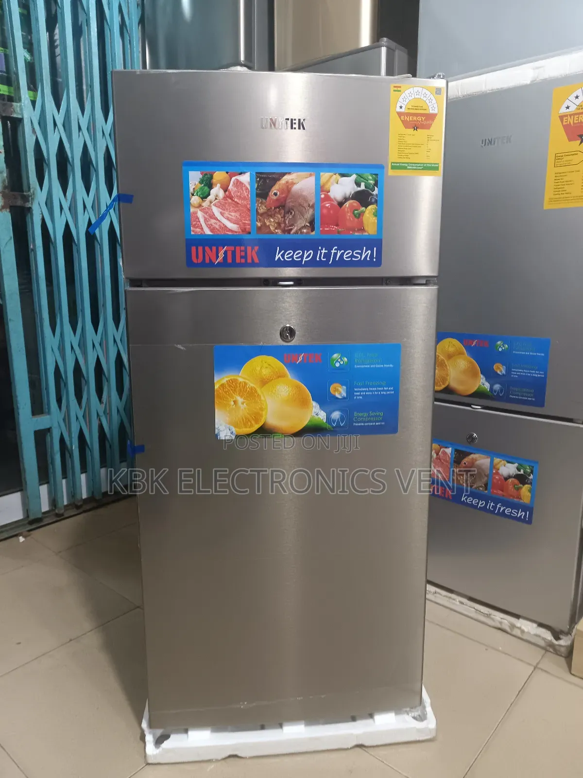 Unitek 115ltr Double Door Refrigerators