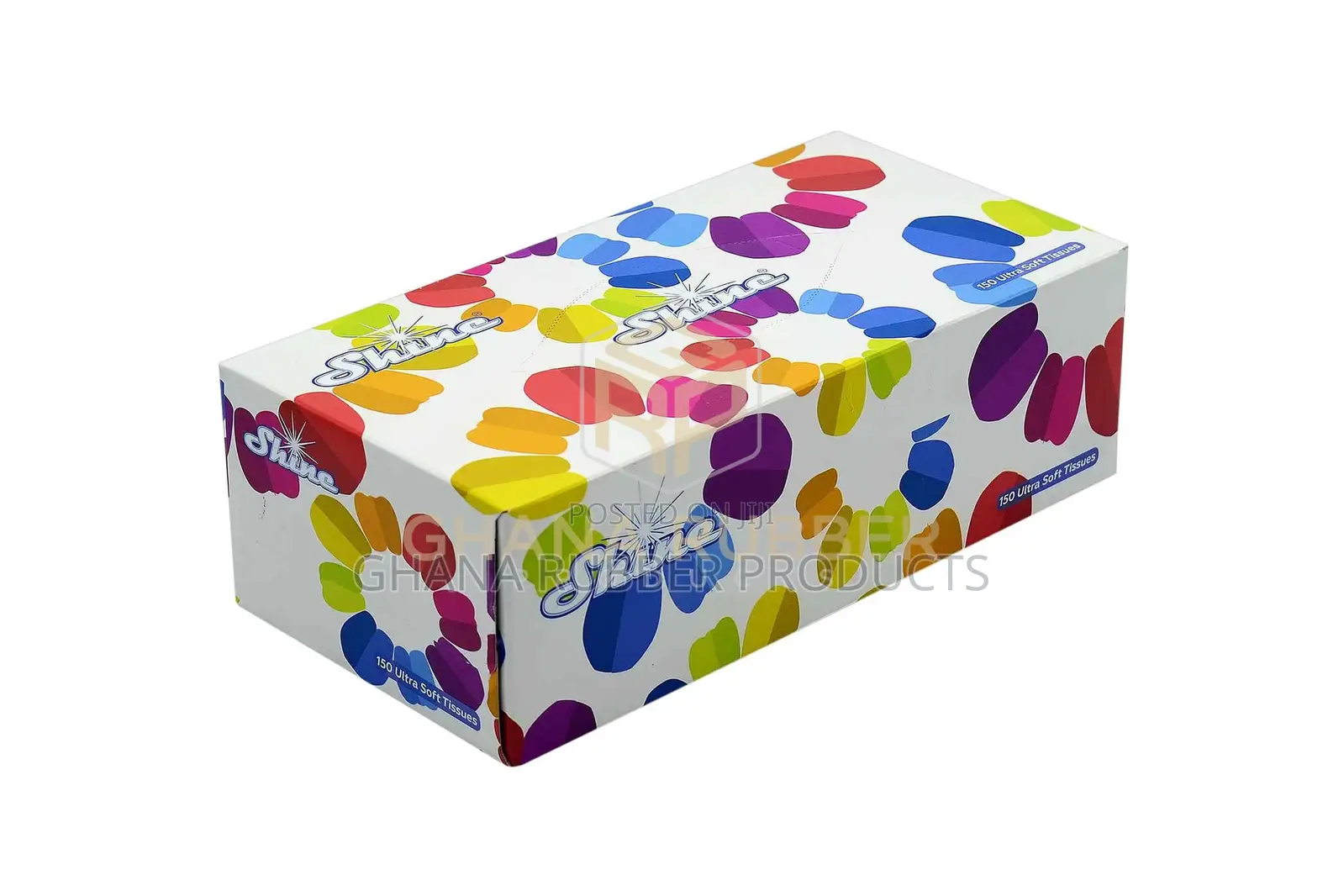 Shine Facial Tissue Large 150pcs Mixed Designs (36pcs)