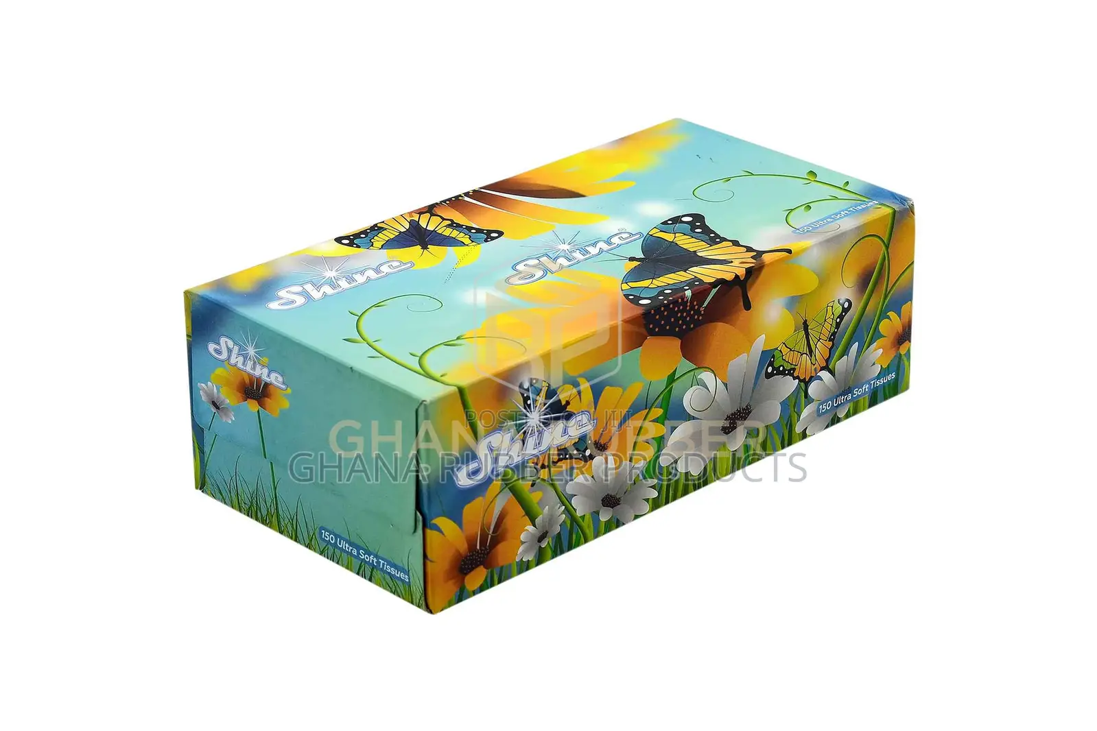 Shine Facial Tissue Large 150pcs Mixed Designs (36pcs)