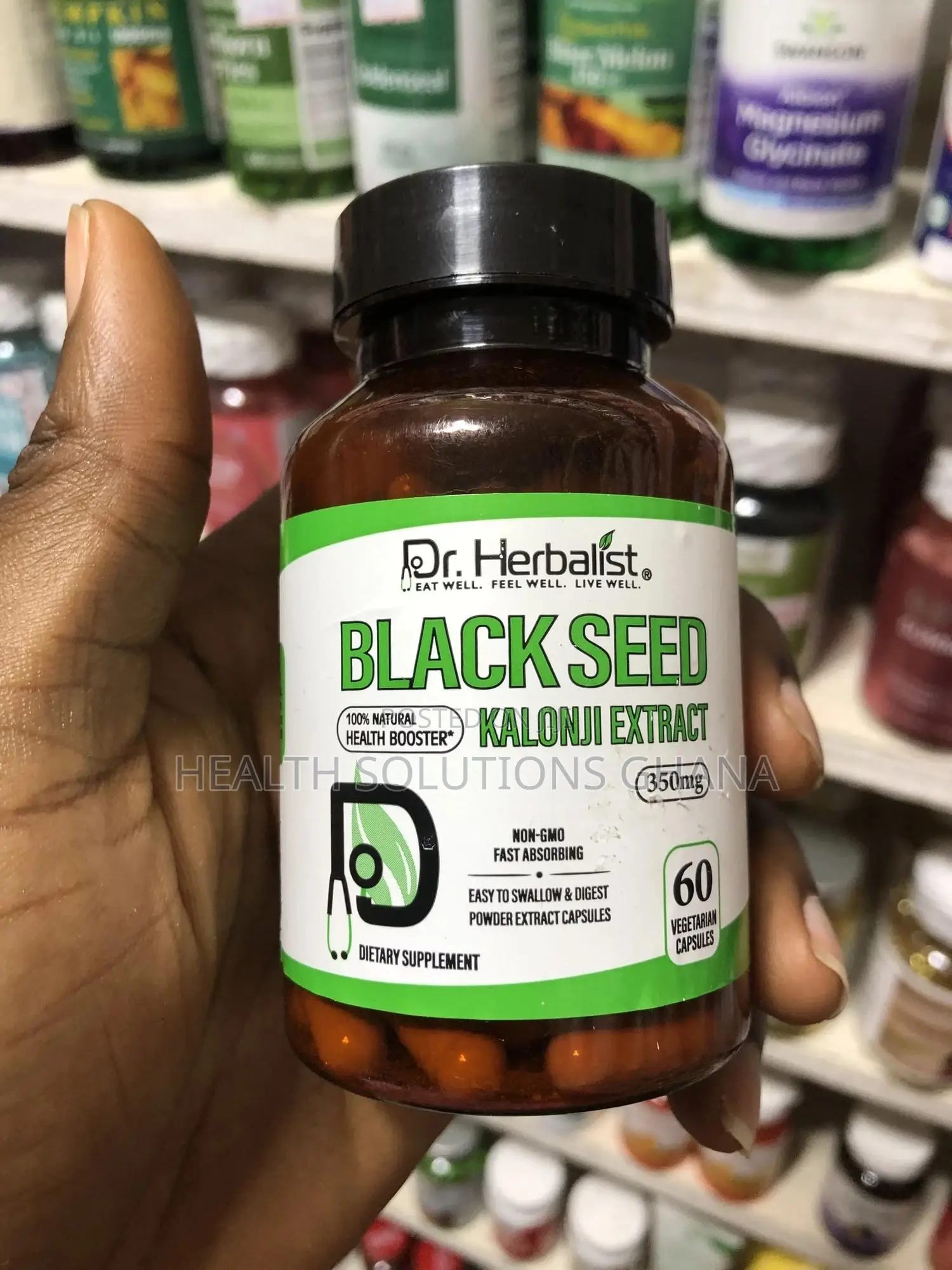 Blackseed Capsules Dr. Herbalist