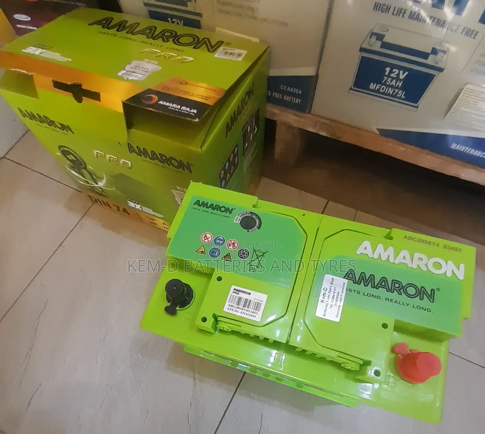 Amaron Battery _ 1year Warranty _ Free Delivery