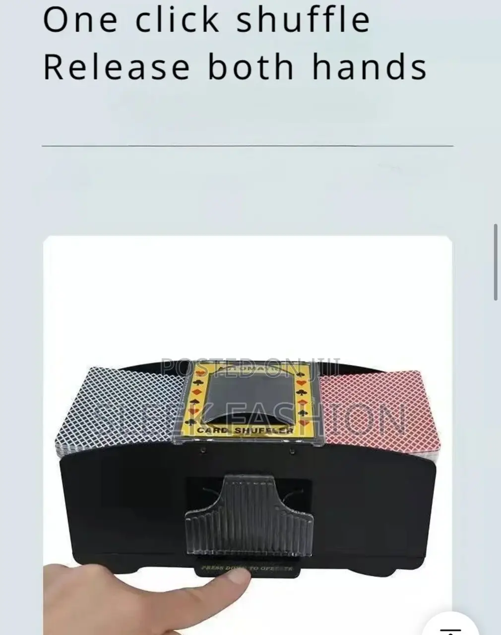 Automatic Card Shuffler