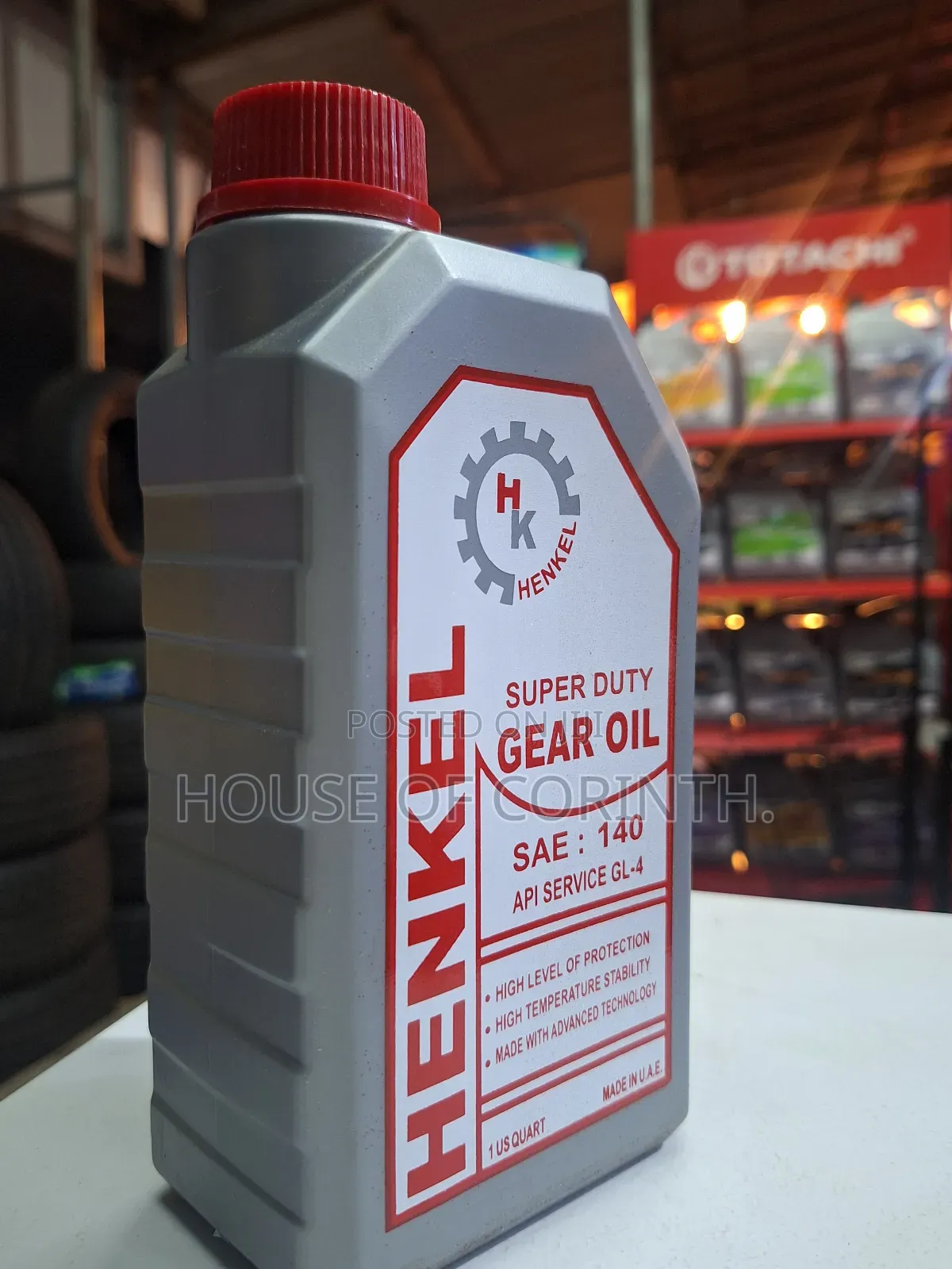 Gear Oil. SAE140 for Manual Transmissions 1litre