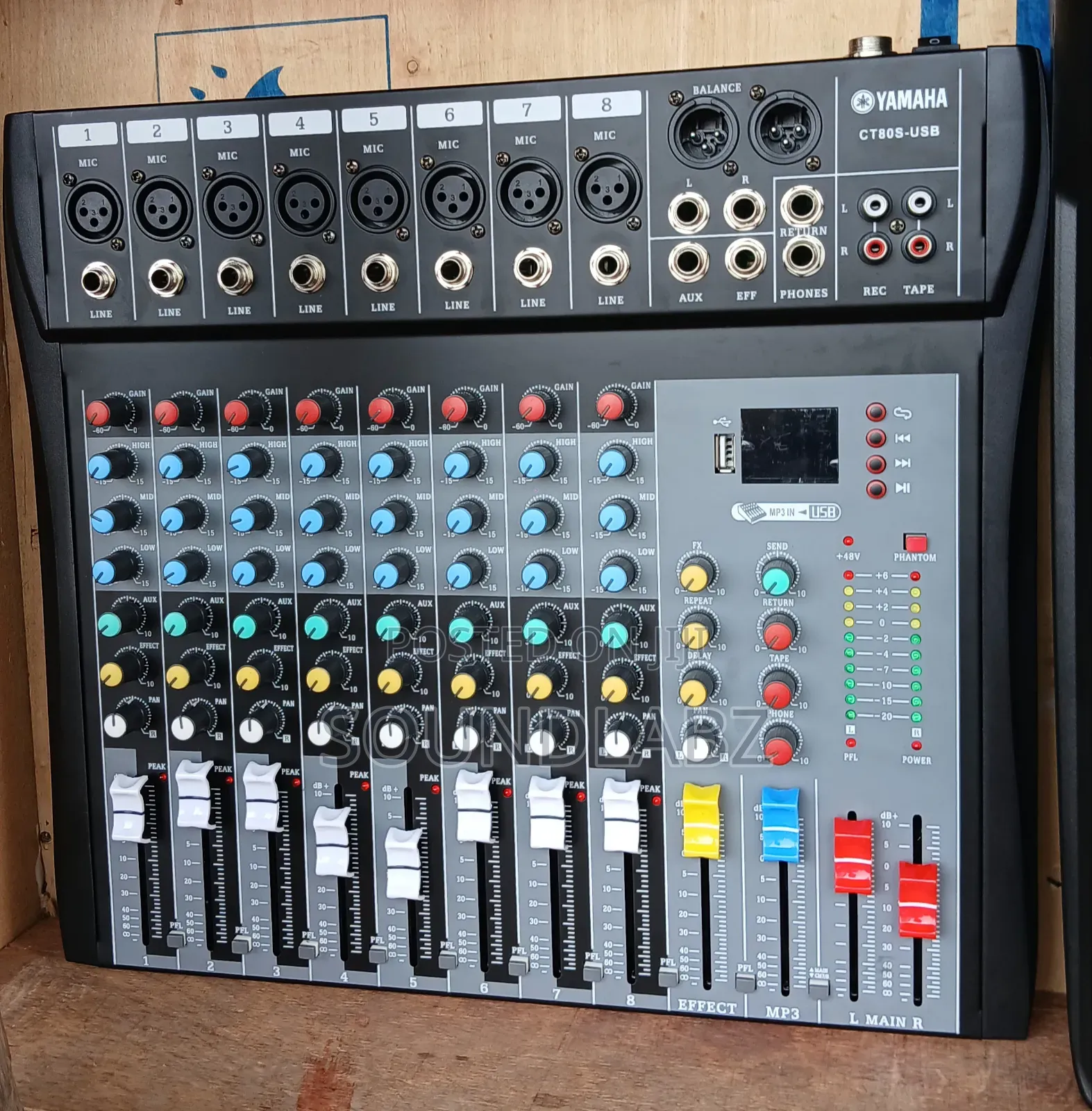 Yamaha Ct-80s Usb Channel Mixer