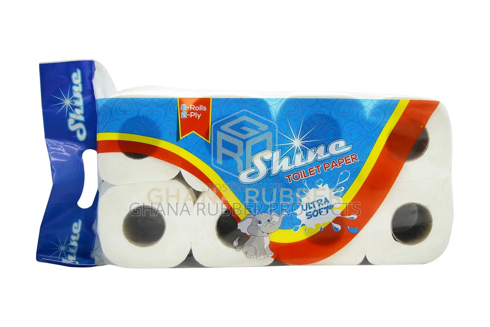 Shine Toilet Paper 8-Pack (8pcs)