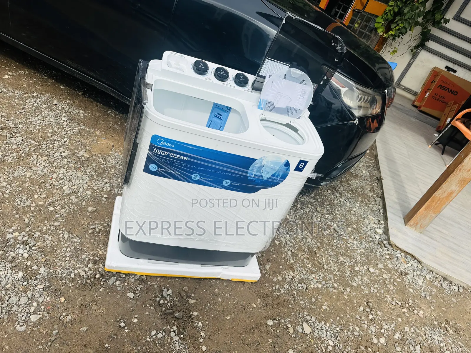 Available Now at Store Midea 8kg Topload Washing Machine