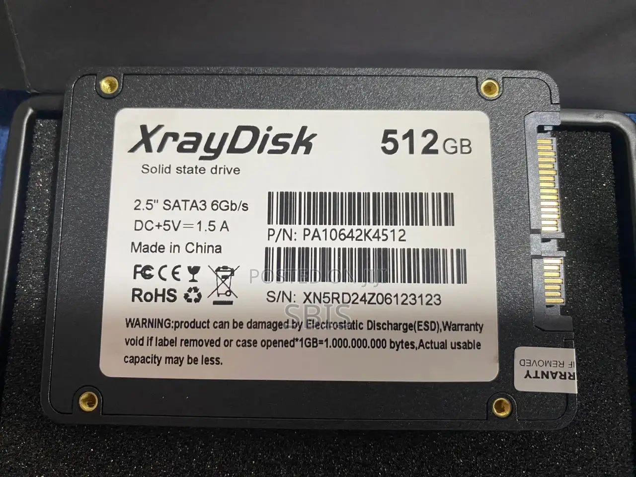 Sataiii 2.5" 512gb SSD