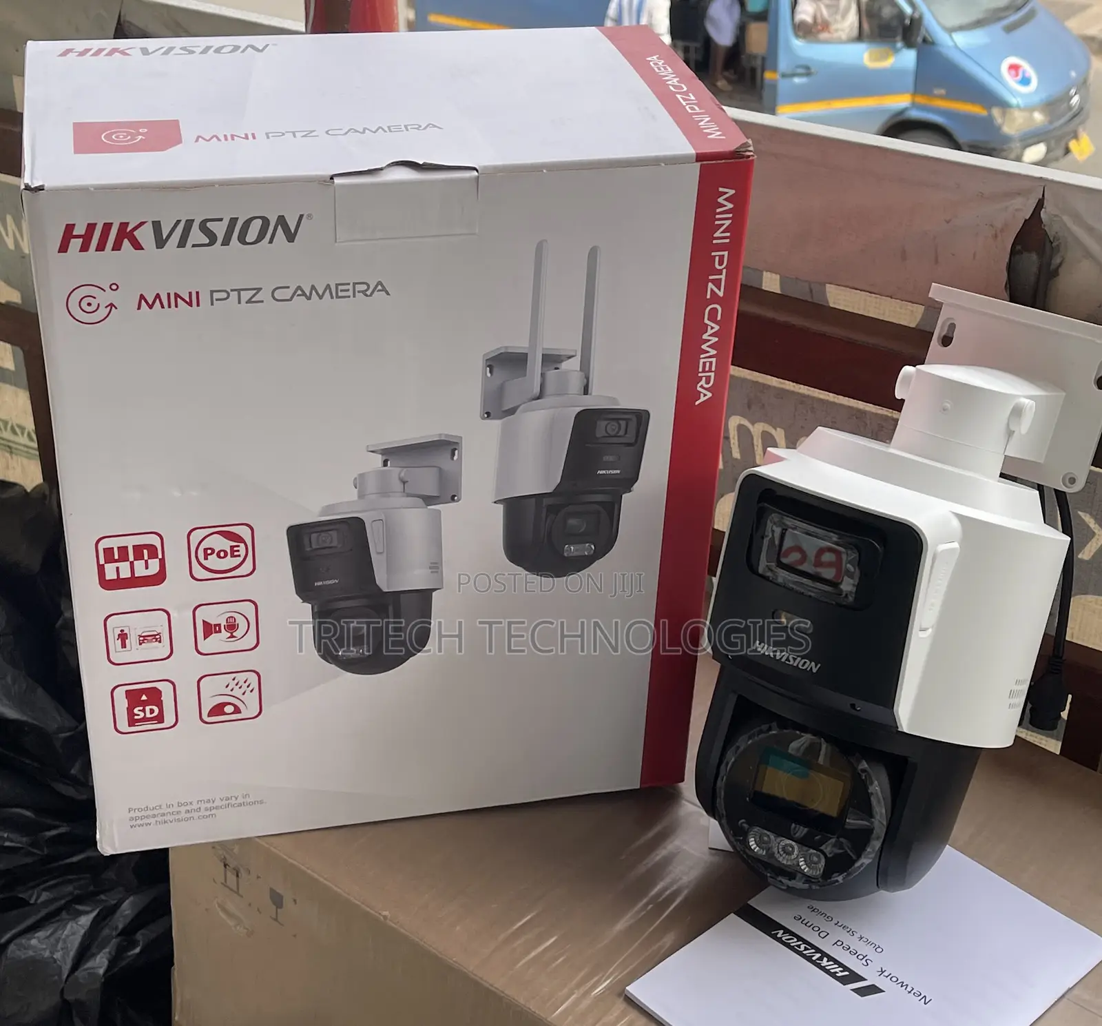 Hikvision Tandemvu 2mp+2mp 4x Poe PTZ Network Camera