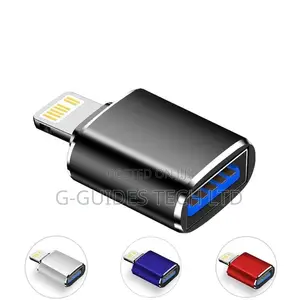 iPhone OTG Adapter, iPhone OTG USB Female to Lightning Male