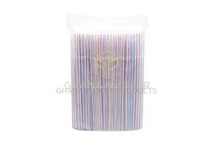 Straws 6mm Flexible (50 Packets)