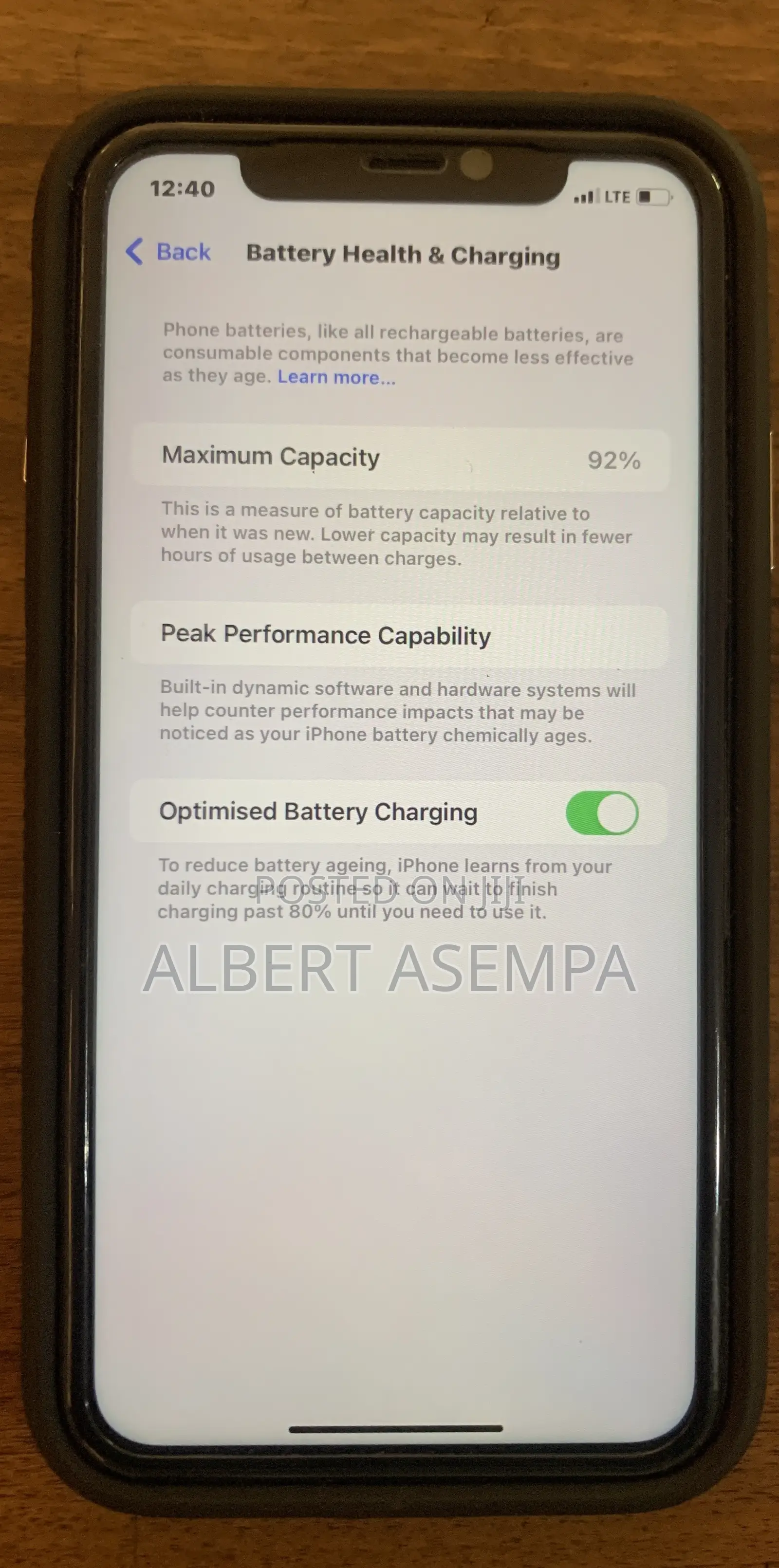 Apple iPhone 11 128 GB Black