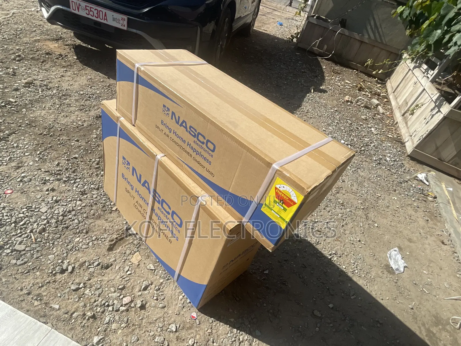 Fresh in Box White 1.5 Horsepower Split Gas Nasco Ac