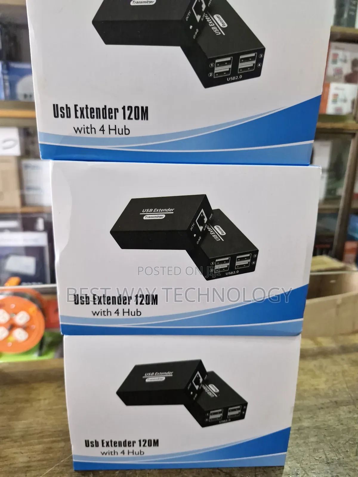 120m Usb Extender Over Cat6