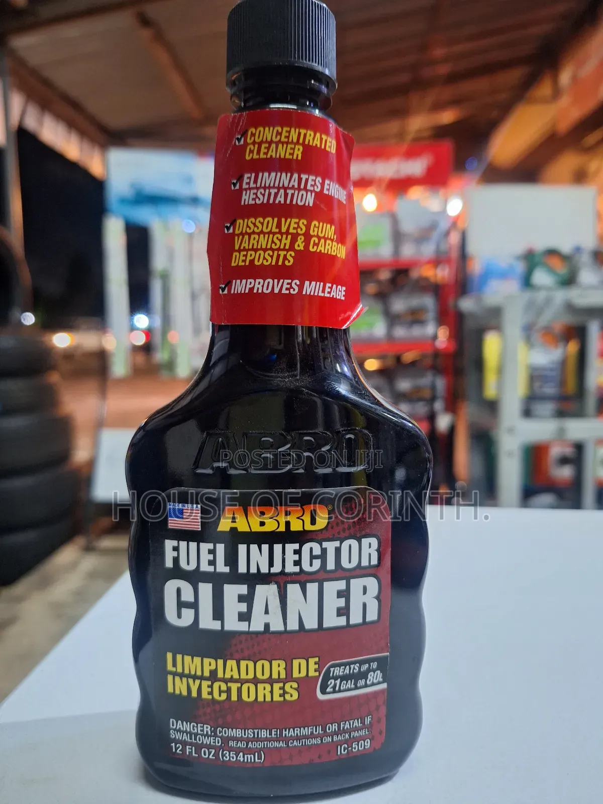 Fuel Injector Cleaner, ABRO-USA