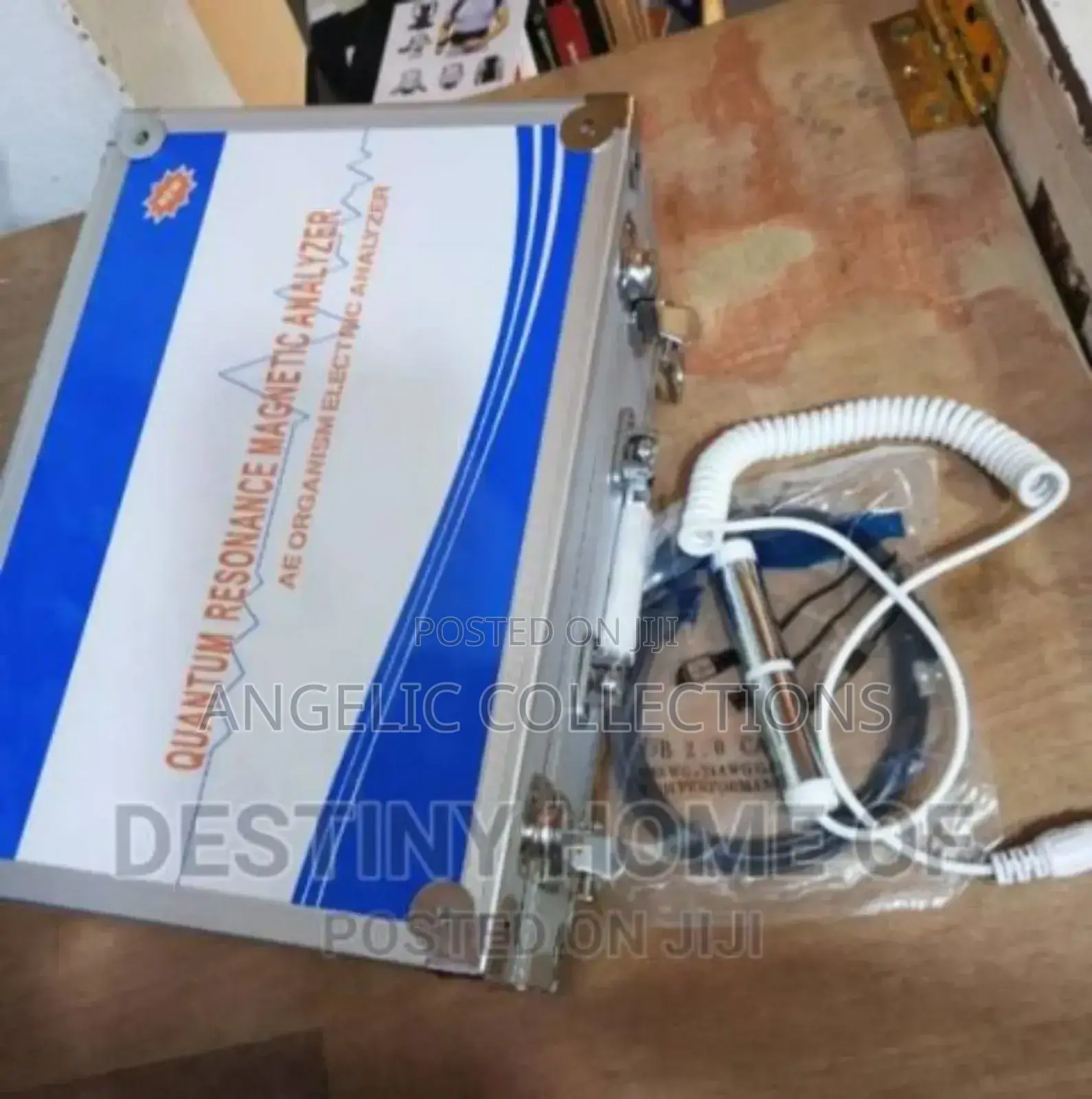 Quantum Resonance Magnetic Analyzer