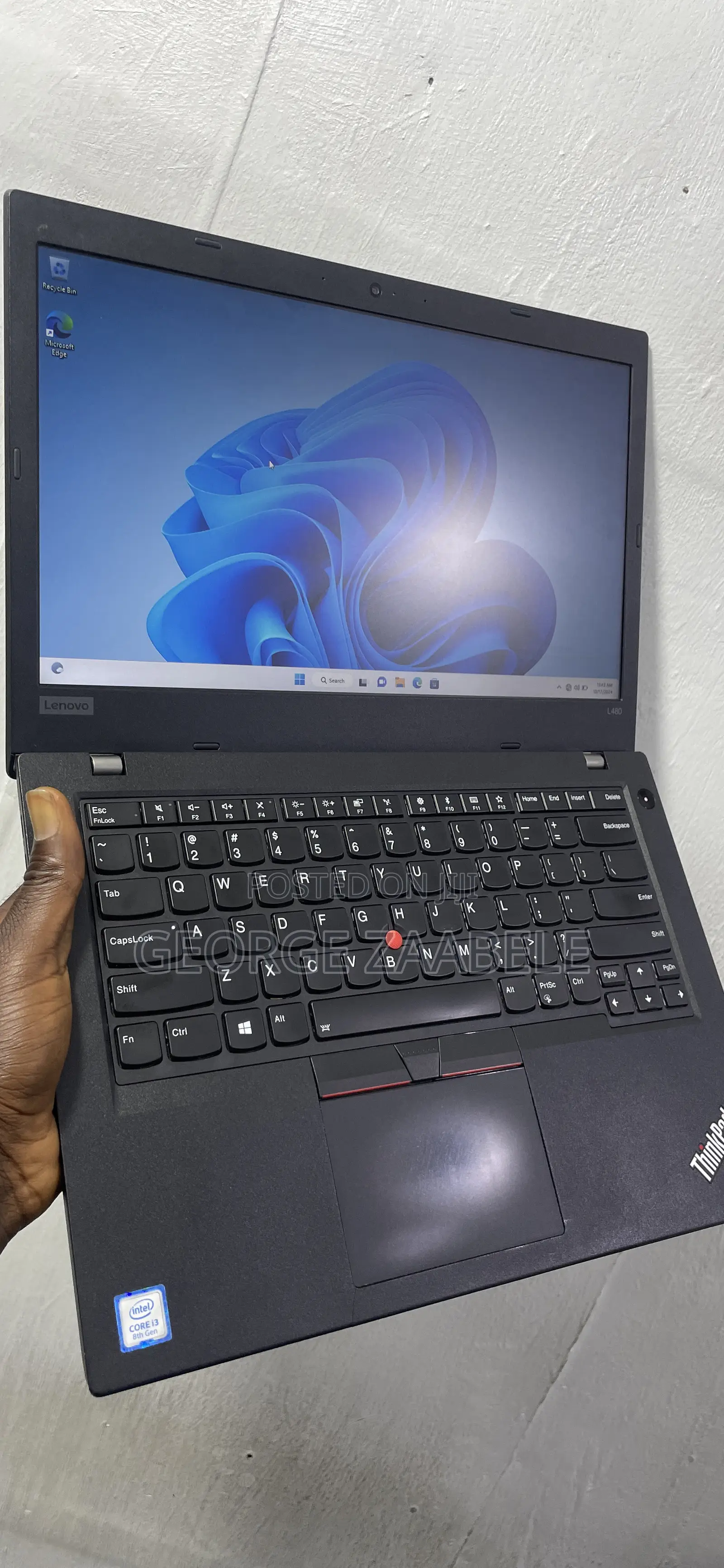 Laptop Lenovo ThinkPad L480 8GB Intel Core i3 SSD 256GB