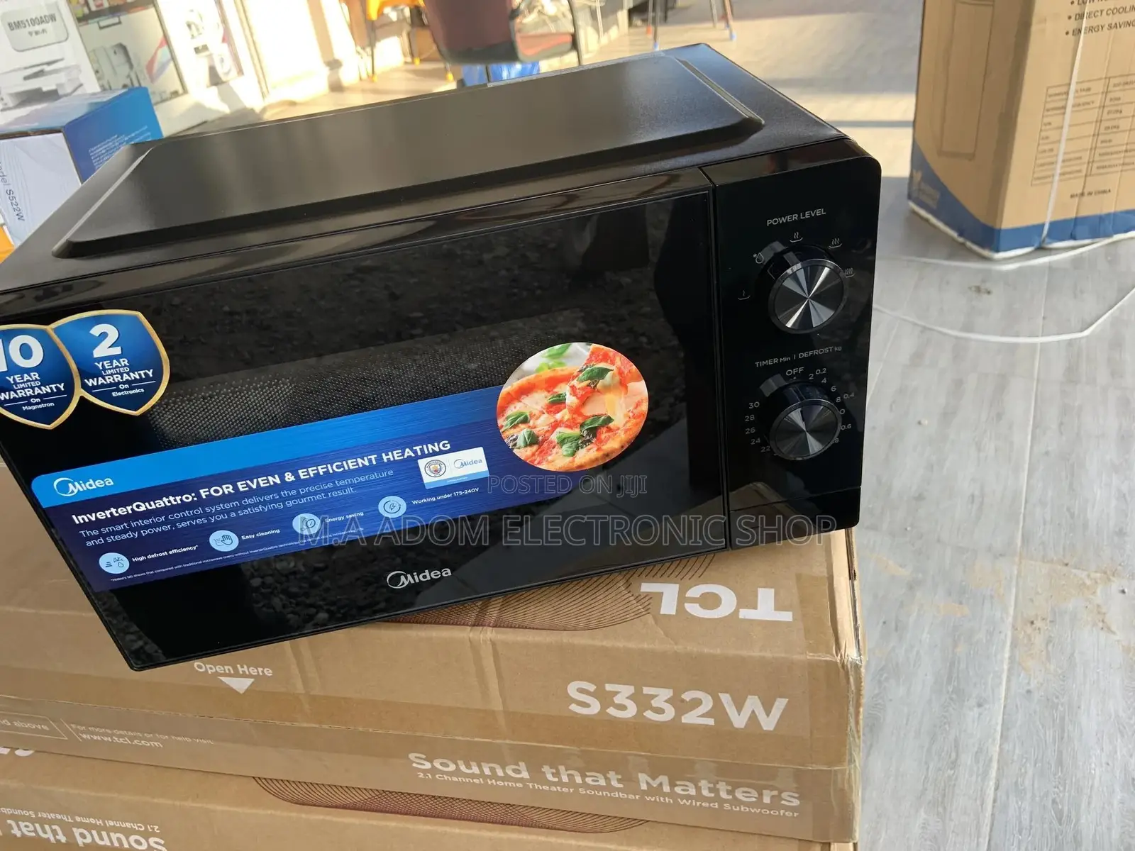 Less Energy Consumption 5 Star Rated Midea Microwave