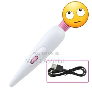 Female Rechargeable Massage Masturbator Shock Av Vibrator