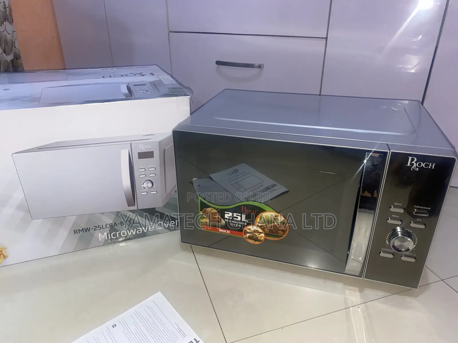 Roch 25 Litres Digital Smart Microwave With Grill Screen