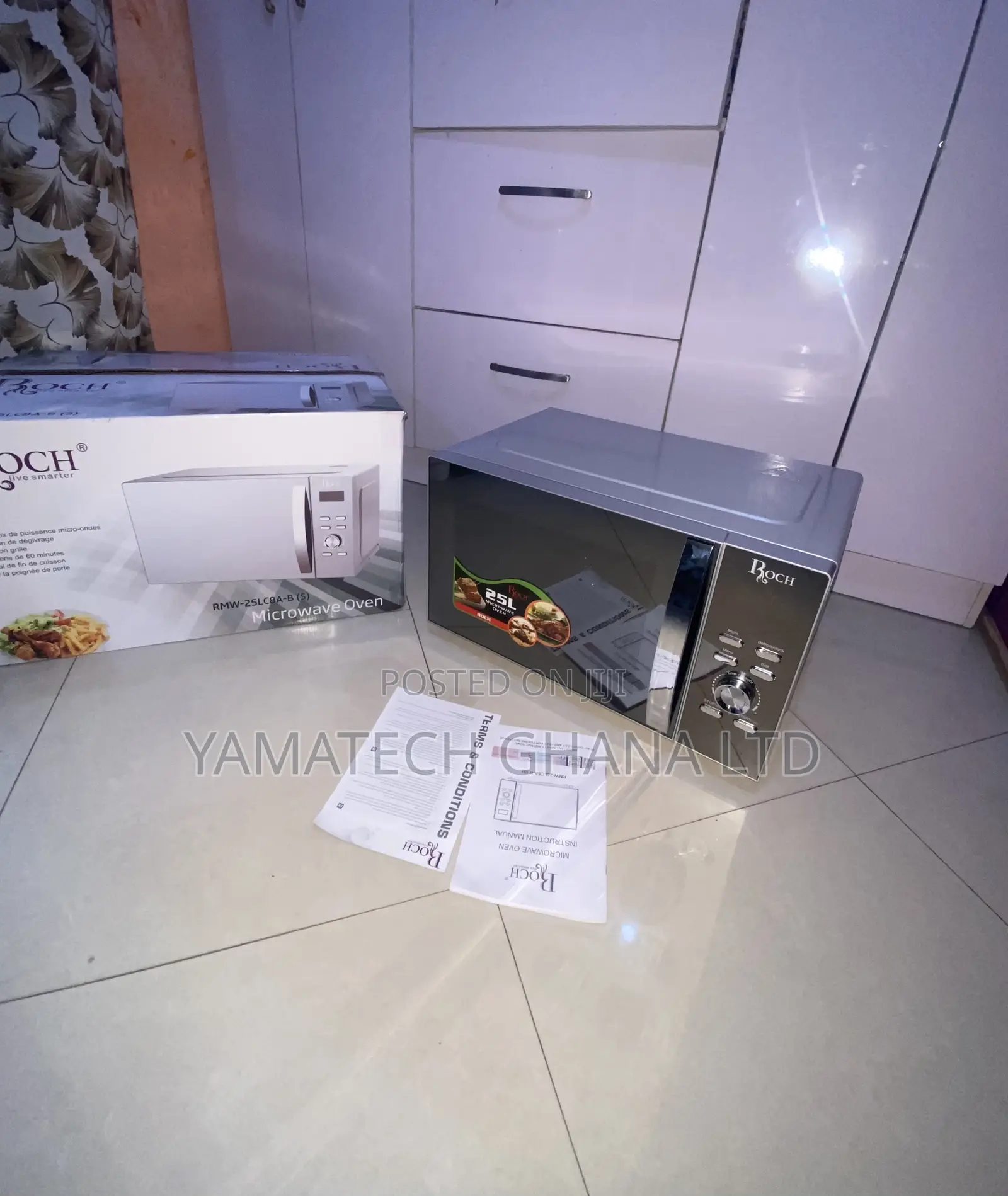 Roch 25 Litres Digital Smart Microwave With Grill Screen