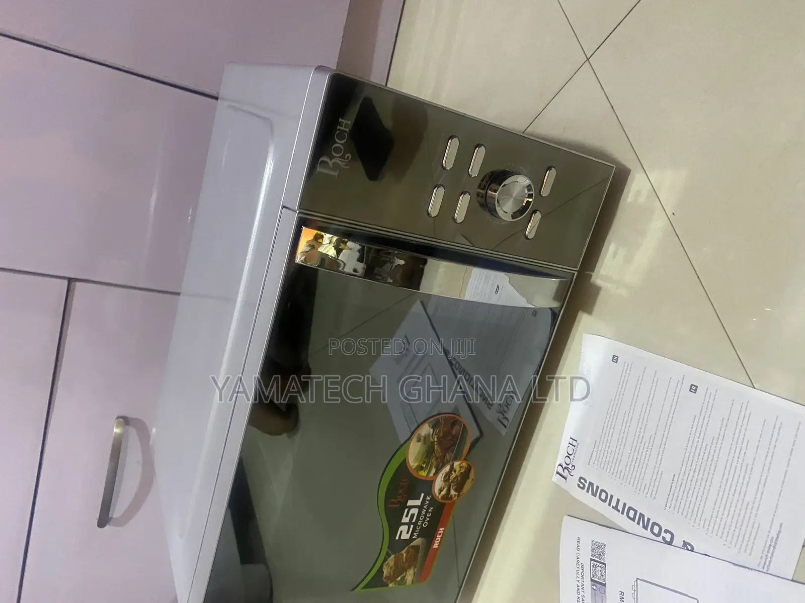 Roch 25 Litres Digital Smart Microwave With Grill Screen
