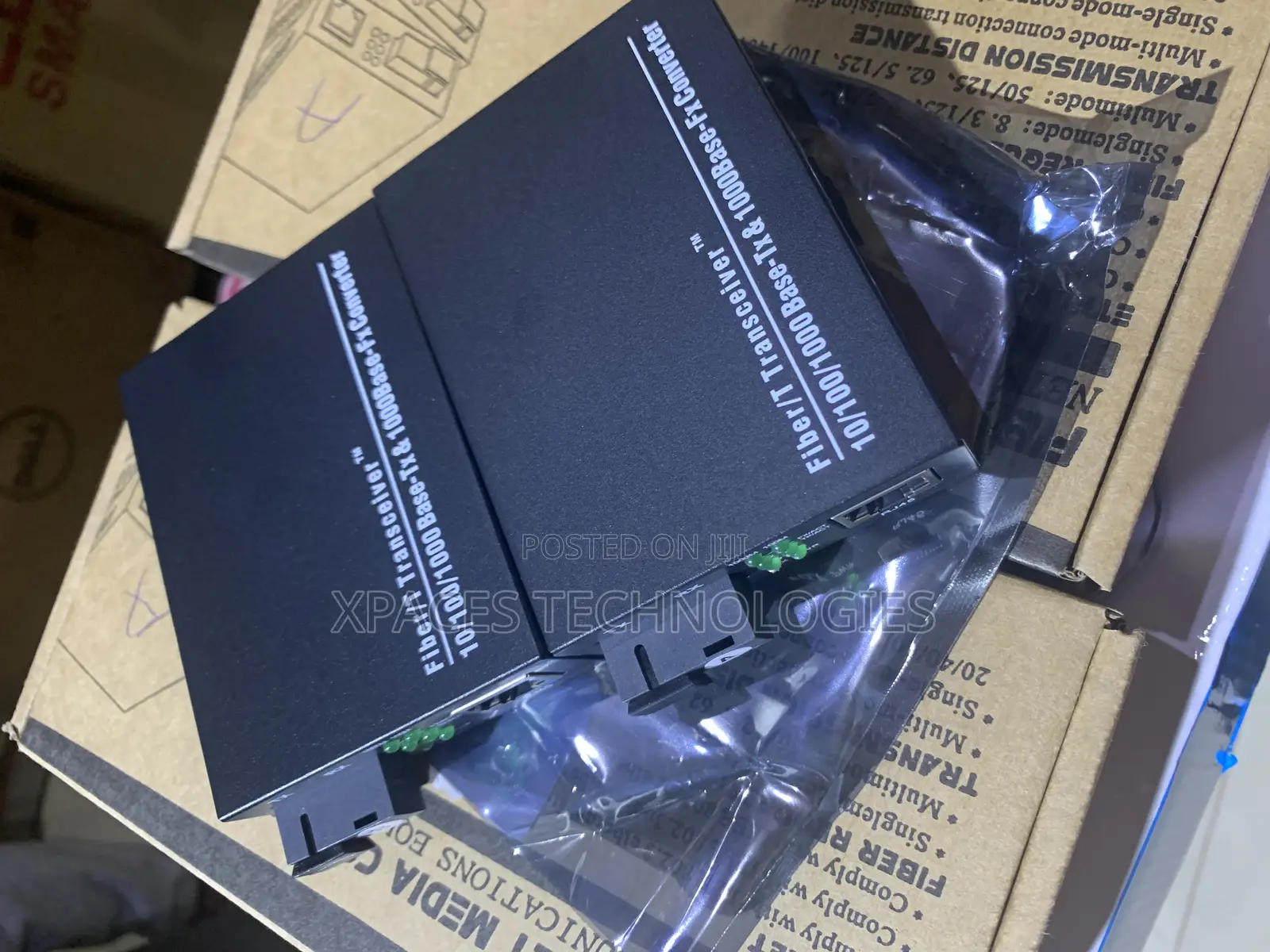 Fiber Media Converter Single Mode Gigabit a/B 10/100/1000