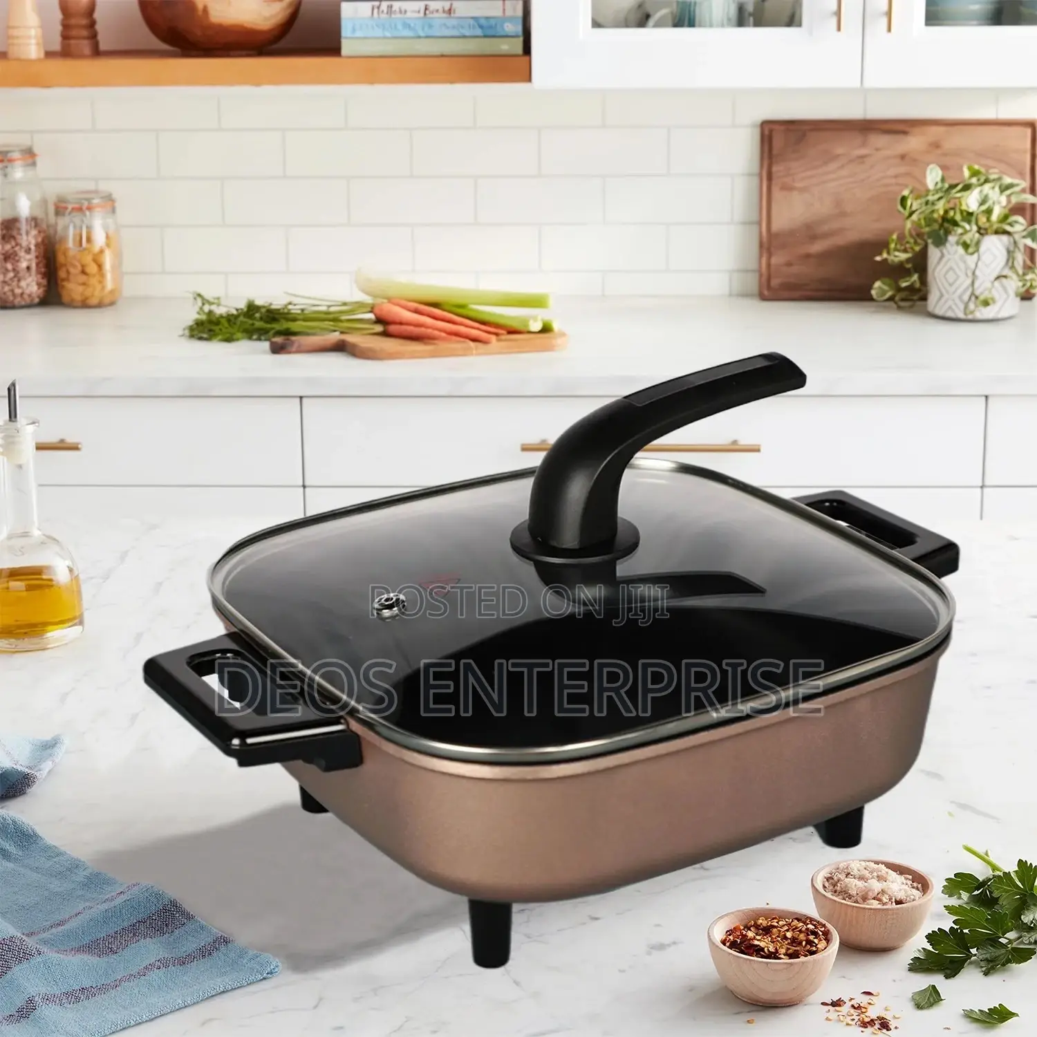 Raf 7l Household Heating Hot Pot Electric Skillet