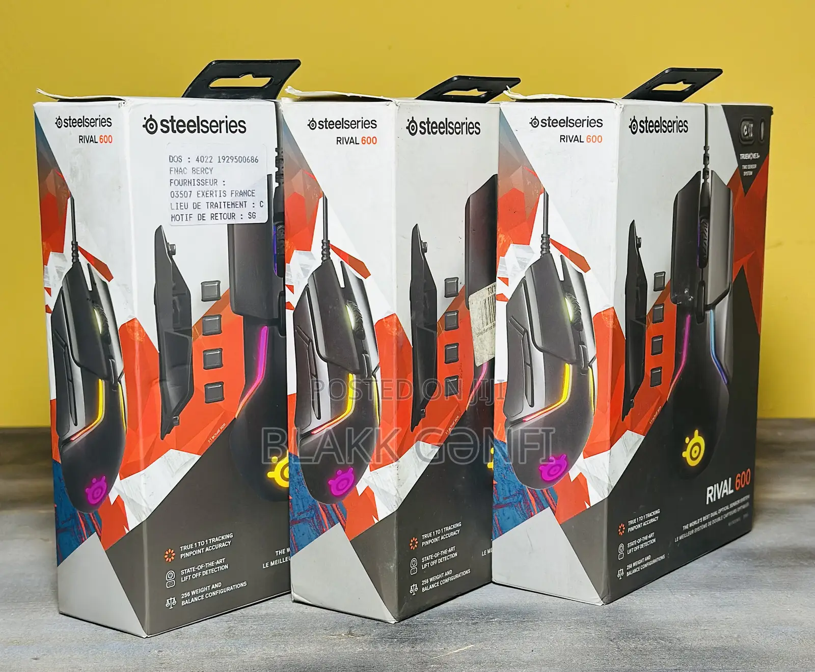 Steelseries RIVAL 600 RGB Gaming Mouse