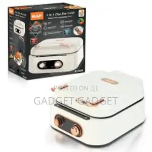 Non Stick 3 In 1 Multipurpose Grill Hot Pot
