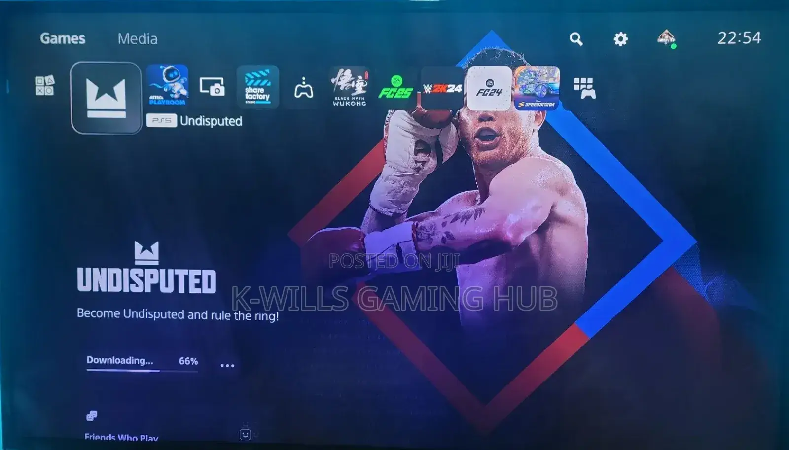 Undisputed Account Ps5