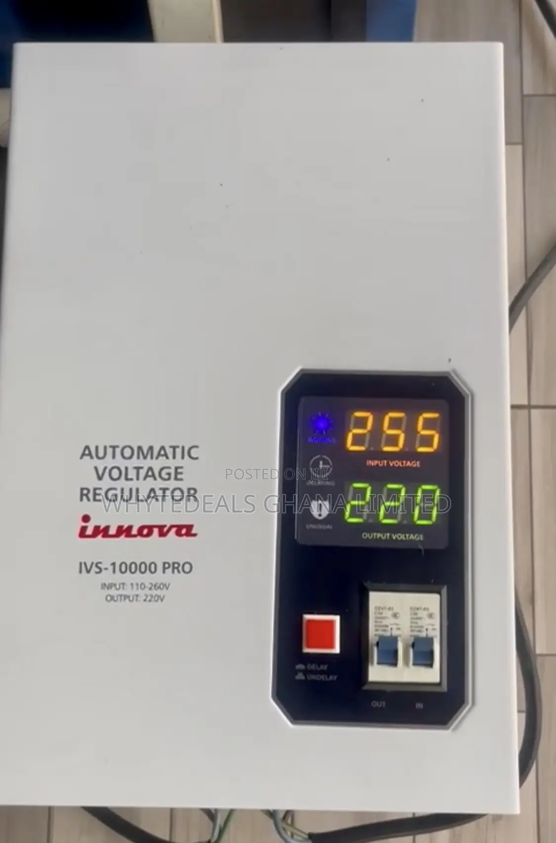 Innova 10000 Voltage Regulator/Stabilizer 10kva +Usa 110