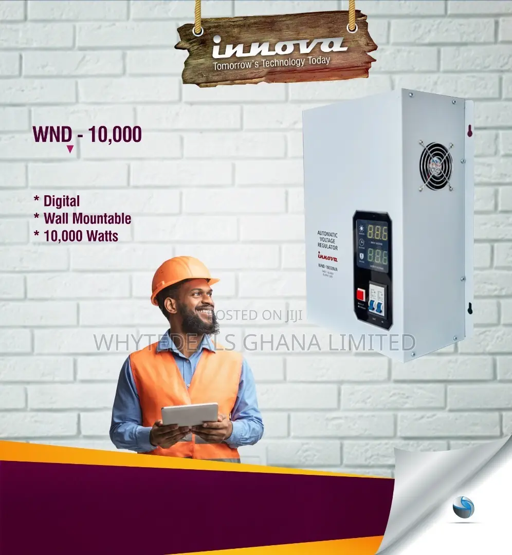 Innova 10000 Voltage Regulator/Stabilizer 10kva +Usa 110