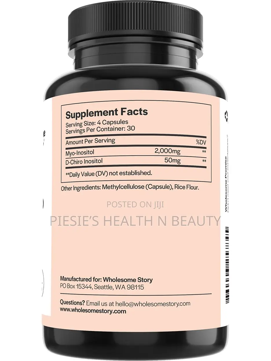 Myo-Inositol D-Chiro Inositol 120 Capsules